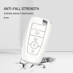 Pour Ford Mondeo Fusion Mustang Explorer Focus F150 F250 F350 Escape <span class=keywords><strong>Lincoln</strong></span> – Étui de protection souple en TPU pour clé de voiture à distance - Product Image 4