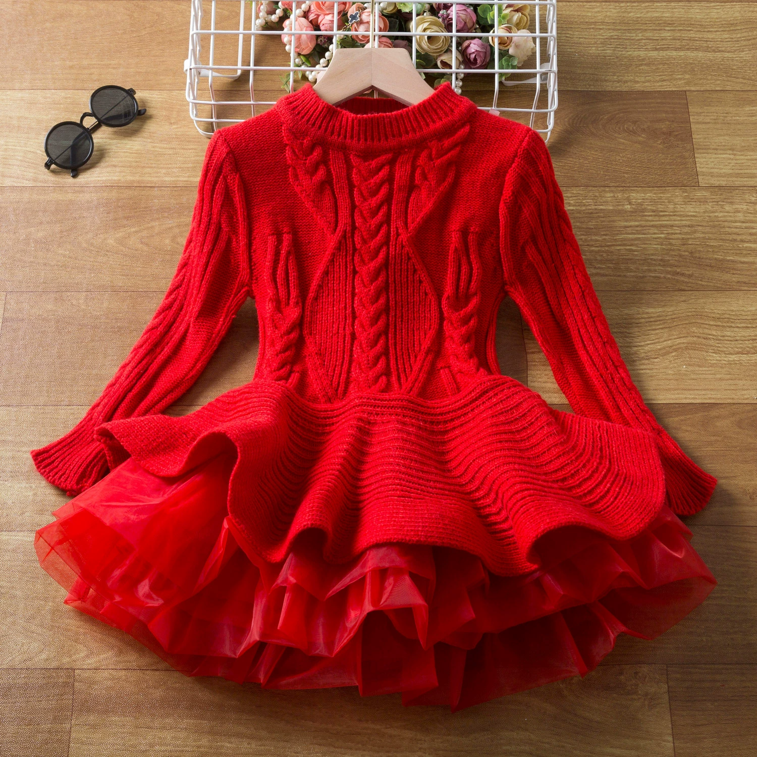 sweater dress knit pattern To the Nines Sweater Dress Pattern main image 1