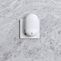Lampe Led automatique pour toilettes, chambre à coucher, capteur mural, lumière de nuit, économie d'énergie, Smart Huggable, maison, PC 50 blanc