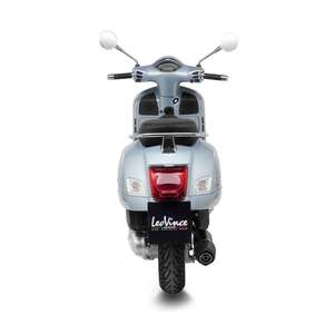 Sistema di scarico Nero moto per VESPA GTS 125 I.e./SUPER 2021-2024 nuovo tubo marmitta in acciaio scatolato - Product Image 3