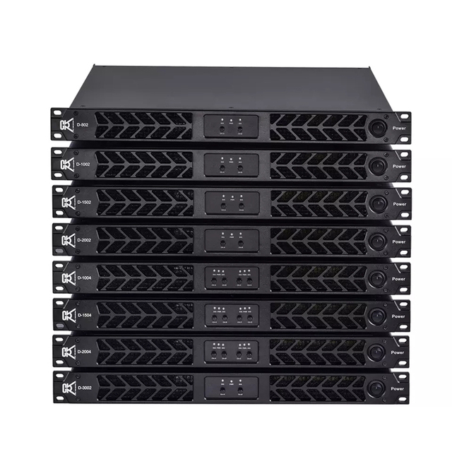 CVR D2002 Professional Audio  2000W 2 Channels 1U Power Amplifiers Amplificador