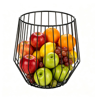 Panier à fruits moderne en métal pour la cuisine, le salon, support de rangement pour fruits sur comptoir