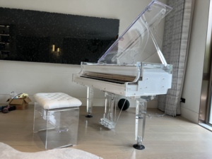 Starway Tam Giác Pha Lê Trong Suốt Tự Động 88 Phím Sân Khấu Nhà Cao Cấp Đàn Piano Bàn Phím Công Cụ Cho Hiệu Suất - Product Image 2
