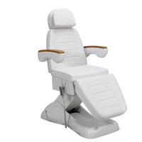 Mobilier moderne de salon blanc 3 moteurs table électrique de massage pour traitement cosmétique chaise esthétique de luxe lit de beauté électrique