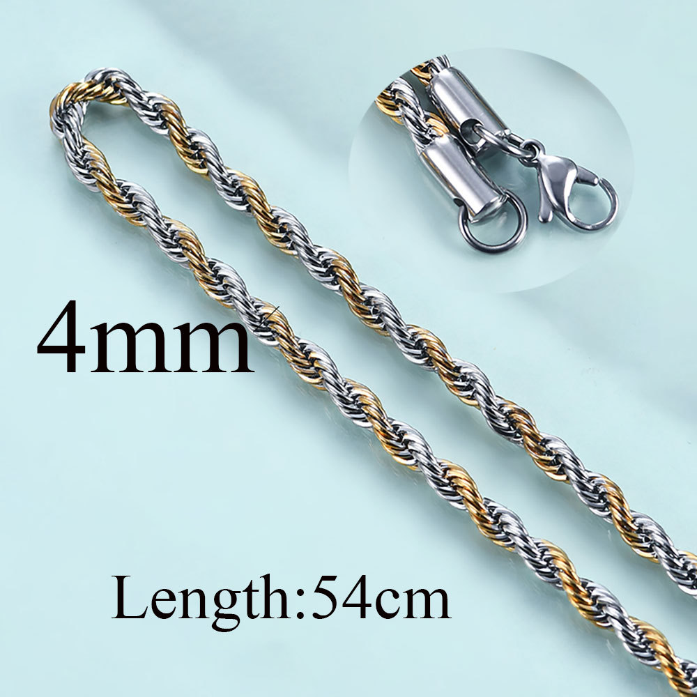 Oro e Argento 4mm