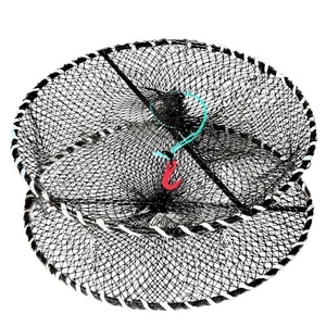 Olla de cangrejo resistente con <span class=keywords><strong>4</strong></span> entradas Trampa de cangrejo profesional de acero sumergido en caliente de 12mm $14,70-$20,70 - Product Image 2