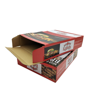 Custom Printed Folding Cartons Seafood Beaf <strong>Frozen</strong> Food <strong>Box</strong> Food Package Paper Boxes for Meat - Product Image 1
