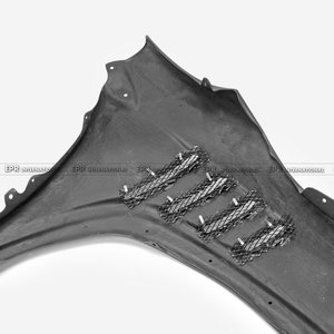 US Warehouse In Stock-For Subaru VBH WRX EPA Type Heat Dissipation Carbon Front Vent Fender 2PCS Pair-Free Fast Shipping - Product Image 5