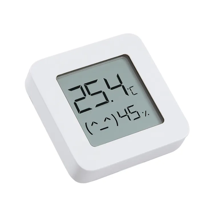 New Mi Temperature Humidity Monitor 2 Smart Digital Thermometer Hygrometer For Mijia App Temperature Humidity Monitor 2 Xiaomi