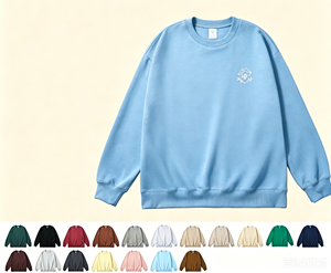 Sudadera con capucha de algodón grueso para hombre, de gran calidad y excelente precio, unisex, extragrande, con logotipo personalizado, sudadera lisa. - Product Image 1