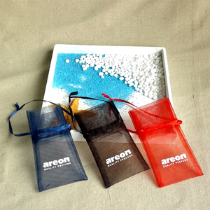 Pochette cadeau en organza avec cordon de serrage, recyclable, impression sérigraphique acceptable, pour bijoux, avec logo - Product Image 3