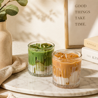 Großhandel Kaltgetränk-Inspirierte Duftkerze Eiskaffee Sojawachs Neuartige Kerze für Heimdekoration Boutique Party Geburtstag Weihnachtsgeschenk