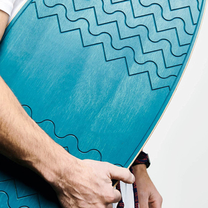 Planche d'entraînement d'équilibre en bois <span class=keywords><strong>de</strong></span> surf en bois avec rouleau en <span class=keywords><strong>liège</strong></span> logo personnalisé pour l'exercice <span class=keywords><strong>de</strong></span> hockey <span class=keywords><strong>sur</strong></span> Snowboard - Product Image 5