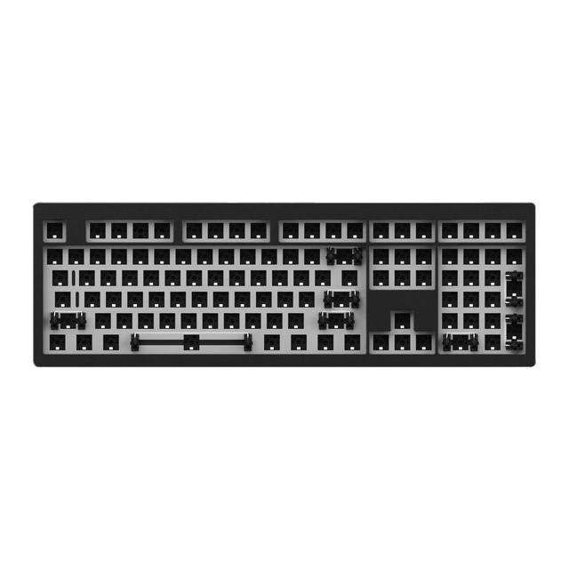 Akko MONSGEEK M5 DIY Kit Full Size RGB Hot-swap South-Facing Barebone Mechanical CNC Aluminum Keyboard Kit VIA/QMK Gasket-Mount