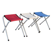 Tabouret pliant portable en tissu Oxford double couche, petit tabouret de camping, tabouret de pêche, randonnée, tabouret de poche pliable pour l'extérieur