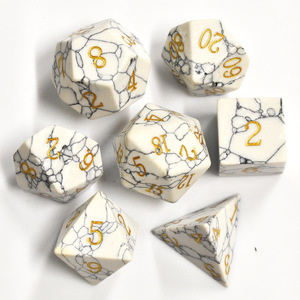 Juego de mesa de dados de piedra al por mayor dados de ojo de gato de cristal Rosa dados multifacéticos mazmorras <span class=keywords><strong>y</strong></span> <span class=keywords><strong>dragones</strong></span> para Prg Dm <span class=keywords><strong>y</strong></span> Jugador - Product Image 1