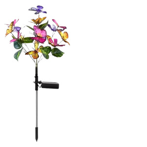 Solar Garden <b>Light</b> Butterfly Decor <b>LED</b> Solar Powered Outdoor Stake Lamp for Garden Yard Decoration IP65 Water Resistant - Product Image 1