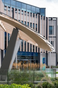 Topique Bois Verre et Acier Cet Auvent Debout Ici Sans Une Dose Importante De Créativité Partenariat Ingéniosité Technique - Product Image 3