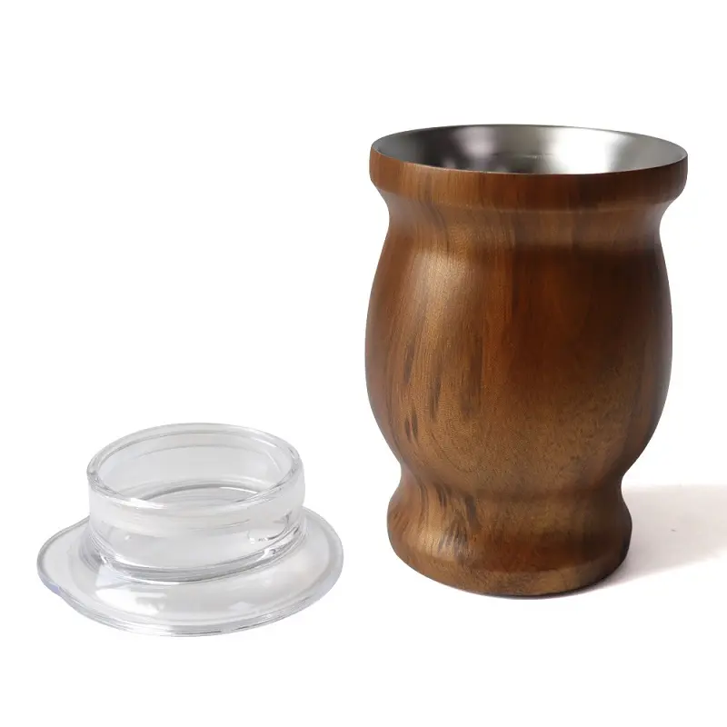 Yerba Mate Cup e Bombilla Set Aço Inoxidável Parede Dupla Fácil de Limpar Cabaça Yerba Mate Cup