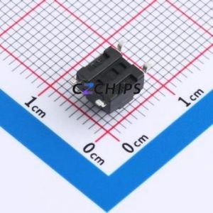 UK-B02123T-G6.0-160JZ Tactile Switch SMD Switch ( Operating Force: 1.6N )( Switch Length: 6.15mm )( Switch Width: 6.15mm ) - Product Image 2