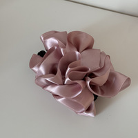 Jepit Rambut Satin Custom Daou, Jepit Pisang Bunga, Aksesoris Fashion Berkualitas Tinggi, Grosir, Elegan, Tahan Lama untuk Wanita