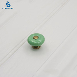 High Quality Round Colorful Single Hole Cupboard Door Pulls Fancy Ceramic <strong>Drawer</strong> Cabinet Door <strong>Drawer</strong> <strong>Knobs</strong> - Product Image 3