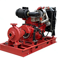 Pompe à eau centrifuge industrielle diesel modèle 150/40 en fer haute efficacité pour usage minier 8x6x13