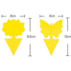 Searea Sticky Fruit Fly Traps und Fungus Gnat Trap <span class=keywords><strong>Killer</strong></span> für drinnen und draußen, schützen die Pflanze, ungiftig und geruchlos - Product Image 5