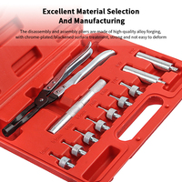 11 pièces dissolvant de joint de soupape moto voiture Valve outil de retrait de joint d'huile pince d'extraction de soupape accessoires universels