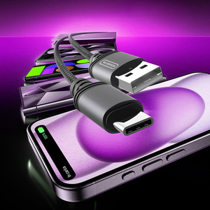 Somostel USB Loại <span class=keywords><strong>C</strong></span> <span class=keywords><strong>C</strong></span>áp dữ liệu 3A nhanh sạ<span class=keywords><strong>c</strong></span> điện thoại Di động <span class=keywords><strong>C</strong></span>áp cho iPhones máy ảnh <span class=keywords><strong>C</strong></span>áp Para celulares SMS-BW50 - Product Image 3