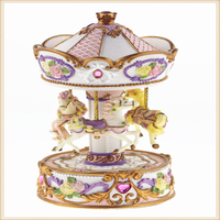Carrousel exquis boîte à musique objets décoratifs petite amie cadeau nouveauté cadeaux