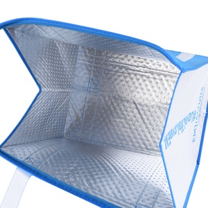 <span class=keywords><strong>Sac</strong></span> isotherme de pique-nique extérieur en non-tissé avec poignée robuste et fermeture éclair - Product Image 5
