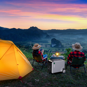 Ommo nhà Trạm điện dự phòng LiFePO4 pin 500W 600W 2400W 2500W 3000W Cắm Trại Ngoài Trời Xe Trạm điện di động - Product Image 6