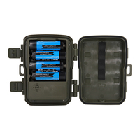 H66 Mini caméra de piste 32MP 1920P caméra de jeu de chasse Vision nocturne activée par le mouvement étanche avec écran LCD de 2 pouces