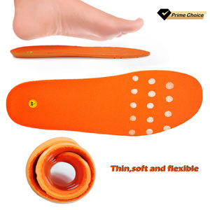 एड़ी दर्द राहत ऑल-डे शॉक अवशोषण एंटीस्टैटिक कपड़े के अनुकूल नरम आराम यूनिसेक्स जूते तटस्थ आर्क इनसोल्स - Product Image 2