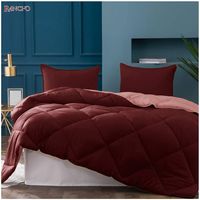 Juego de ropa de cama suave y gruesa, edredón liso de alta calidad, gran oferta, de fábrica, nuevo diseño