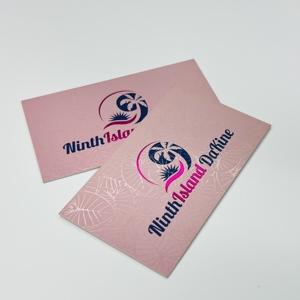 Tarjeta Rasca y Gana de Lujo Personalizada con Papel Ecológico, Impresión UV en Relieve, Estampado en Caliente, Tamaño Personalizado - Product Image 2