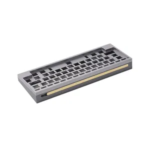 Custom Wireless Keyboard Case Cover Cnc Machining Anodized Parts cnc Case Keyboard Mechanical Parts