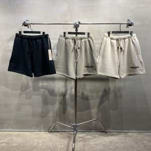 Pantalones Cortos Deportivos Casuales de Algodón Transpirable para Hombre, Estilo Hip Hop, Cintura Elástica con Cordón, Estampados - Product Image 4