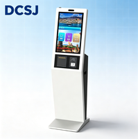Sistema de Terminal Digital Inteligente Todo en Uno de 27 y 32 Pulgadas con Panel Táctil para Sistema de Gestión de Colas en Clínicas