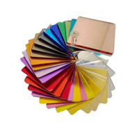 Film acrylique extrusion de haute qualité, feuille de plastique 4x8 pieds, argent pour découpe Laser