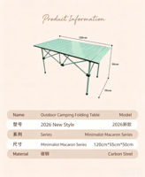 Ensemble de table et de chaises de pique-nique portables pour le camping, la salle de sport ou le salon - Accessoires de meubles pliables