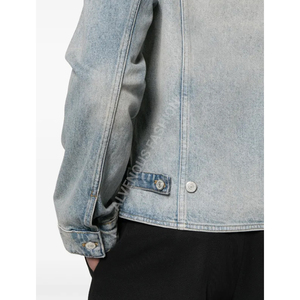 Chaqueta de Mezclilla 100% Algodón, Cierre de Botones, Invierno, Todas las Tallas, Hombre, Manga Larga, con Bolsillo, Estilo Casual, Precio al por Mayor - Product Image 4