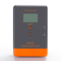 Contrôleur de charge solaire PowMr avec écran LCD 30A 12V 24V Auto Entrée PV MAX 75V Contrôleur de charge de batterie solaire MPPT