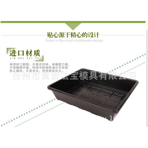 <b>Plastic</b> Seedling <b>Trays</b> Rectangle Multi Cavity Mold Drainage Hole For Nursery Use - Product Image 5