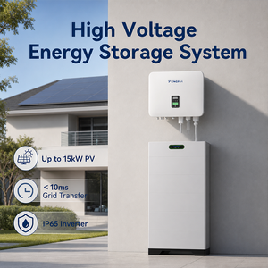 High Performance 204.8V-307.2V 11.05-16.58kWh Battery IP65 Design Floor-Mounted Stackable Home <b>Energy</b> <b>Storage</b> <b>System</b> Hybrid Grid - Product Image 1