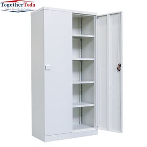 Armoire de classement de bureau moderne en métal réglable et écologique avec barre de sécurité pour bureau à domicile - Product Image 4