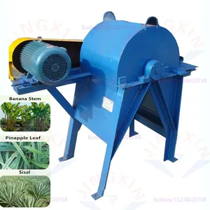 Machine de fabrication de fibre de sisal Machine d'extraction de fibre de banane Machine de décoration de fibre de feuille d'ananas