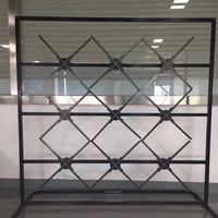 Écran LED 65 cm, 6 pièces, ventilateur holographique 3D, marketing, mur interactif holographique 3D pour la publicité extérieure avec contrôle Wifi