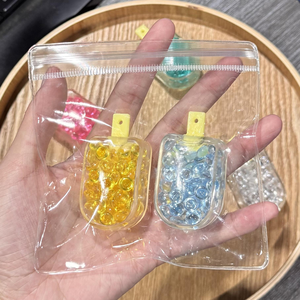 Nouveau jouet portable anti-stress en silicone souple TikTok Popsicle Crystal Beads, jouet de bureau pour soulager instantanément le stress, pour les 5 ans et plus, unisexe - Product Image 2